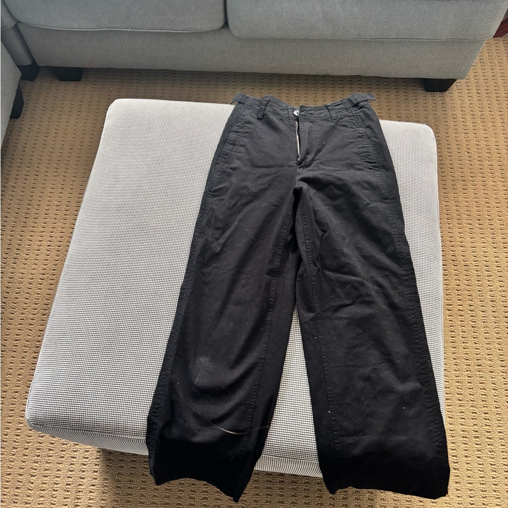 Womens Black khaki Pants